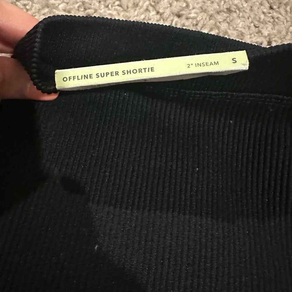 Aerie High rise offline super shortie 2in inseam